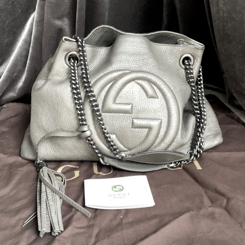 COPY - Gucci soho Nubuk tote bag